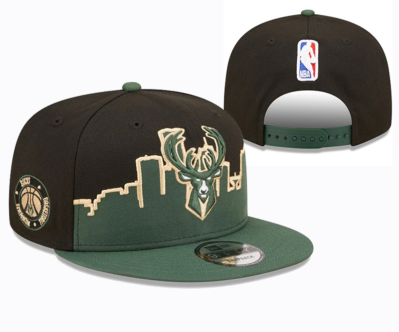 Milwaukee Bucks Stitched Snapback Hats 0025